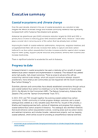 The Nature Conservancy's Coastal Wetland Blue Carbon in Aotearoa New Zealand report executive summary.