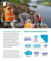 Living Shorelines project at Taylor's Riverview Park