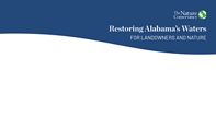 A report cover features a river reflecting birds flying above.