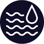 A graphic of a river flowing.