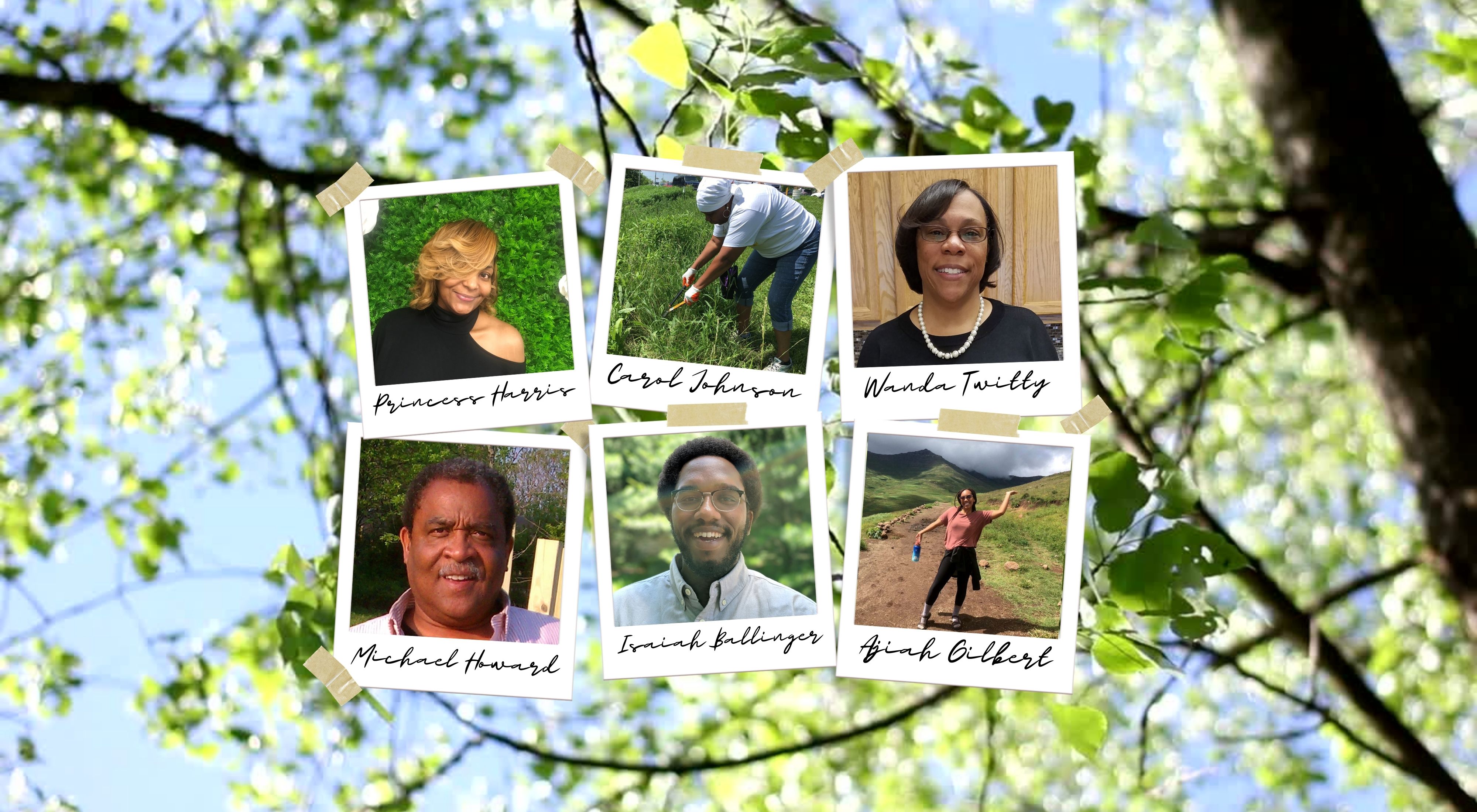 A photo collage of six Black leaders featured in this article.