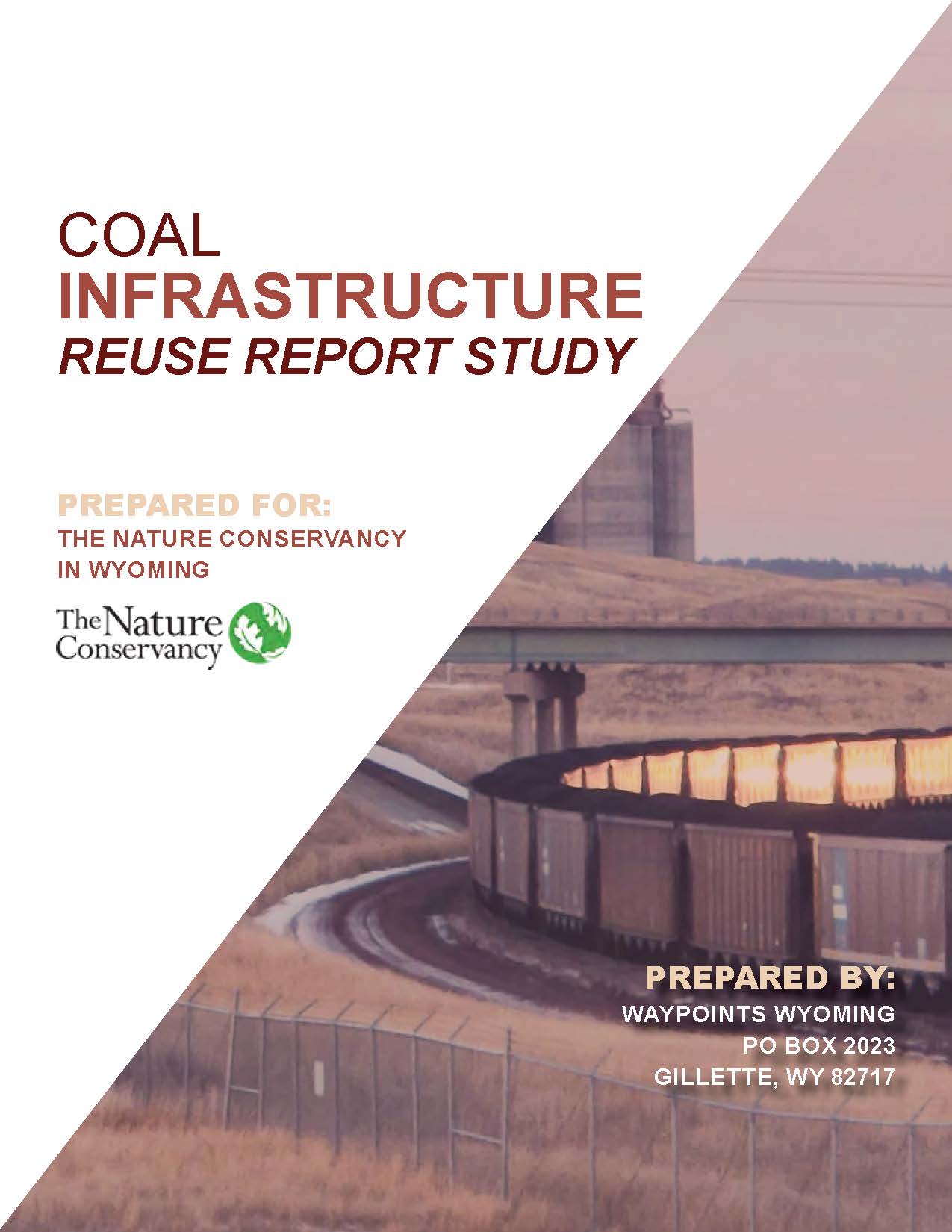 report cover with image of coal power plant.