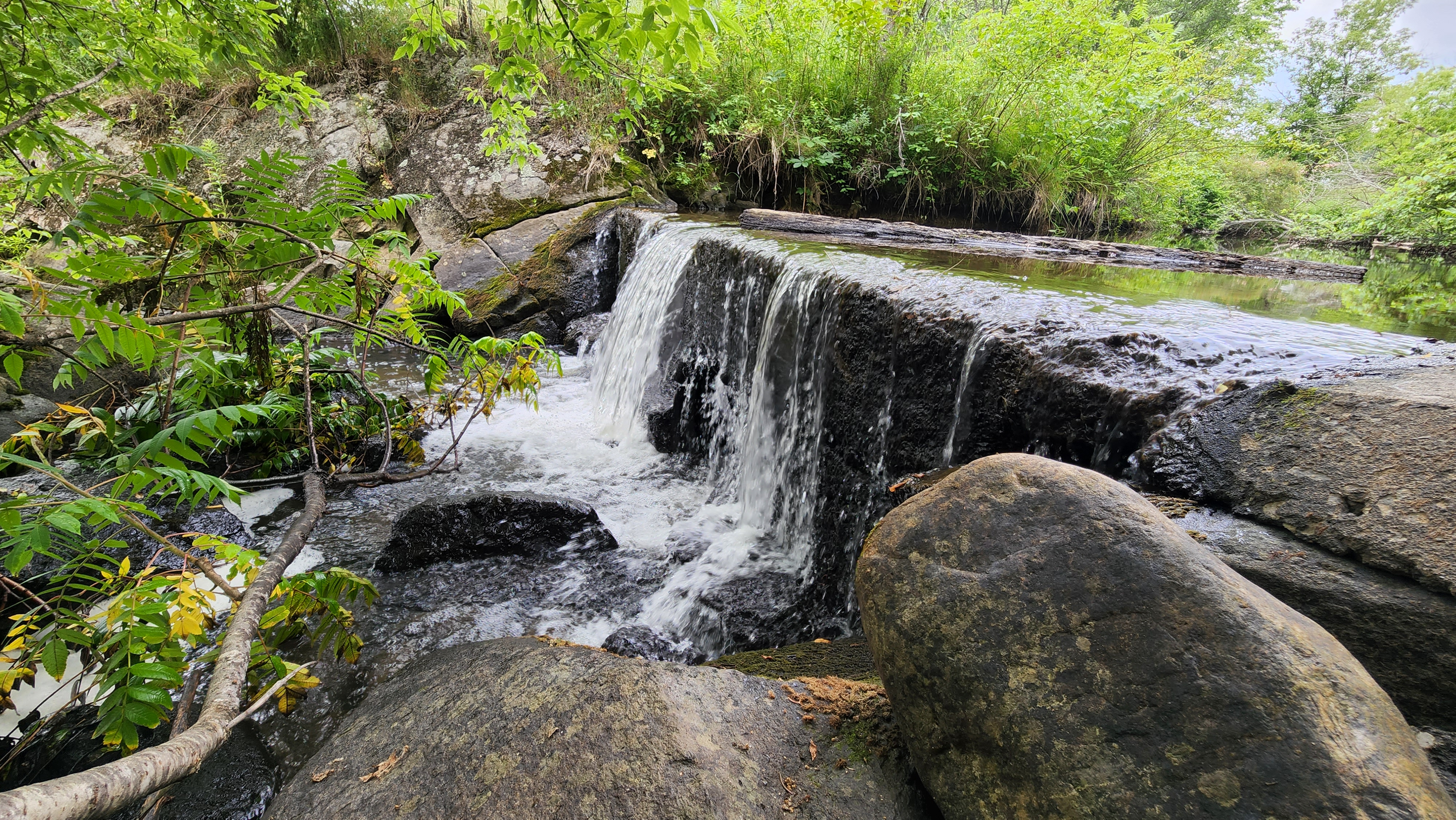 A photo of Cold Brook Dam