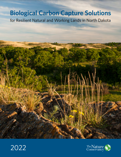 Biological carbon capture solutions for resilient natural and working lands in North Dakota. 