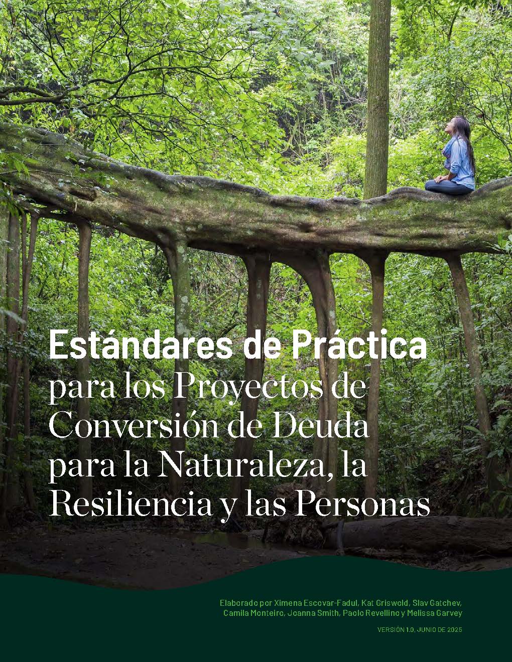 Portada del documento de normas de práctica.